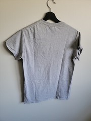 Thrasher Magazine Gray and Red Size Small Short Sleeve Skateboard Shirt