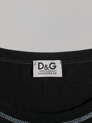 Dolce Gabbana underwear man black t-shirt Man size M