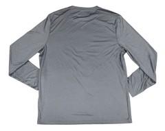 Alfani AlfaTech Solid Color Stretch Crew Neck Long Sleeve Men’s T-Shirt NWT Grey