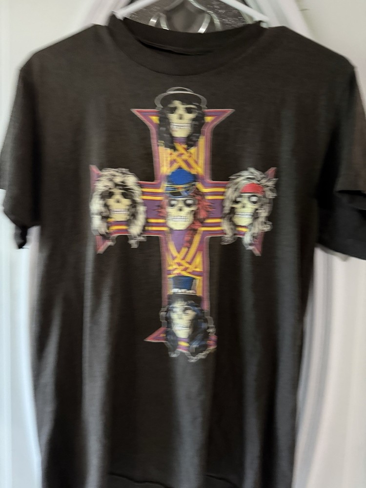 Vintage Guns N Roses Appetite For Destruction 1980s T Shirt