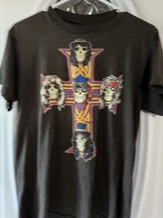 Vintage Guns N Roses Appetite For Destruction 1980s T Shirt
