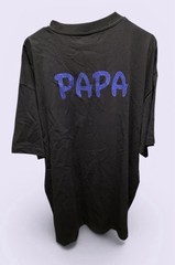 Shaka Active Men’s Mickey Mouse T Shirt Sz 2XL Gold Glittery Papa Glitter Back