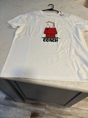 NWT Limited Coach x peanuts Snoopy T-shirt Men 5772 $178 Size L