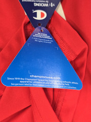 Champion Mens Double Dry Performance T-Shirt Red Short Sleeve Crewneck XL NWT