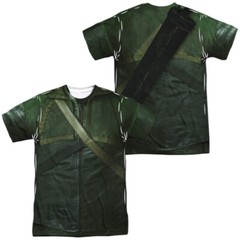 Arrow Uniform Unisex Adult Halloween Costume T Shirt, S-3XL