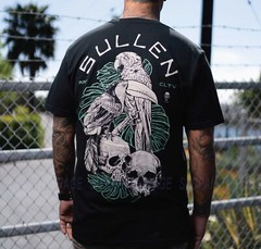 Sullen Art Collective Birds Premium Fit SCM7035 New Short Sleeve T-shirt For Men