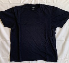 CSG Men’s Black Cotton Crew Neck Short Sleeve T-Shirt Size L