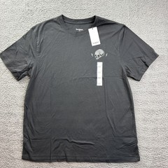 Goodfellow & Co Shirt Mens Large Gray Skull Graphic Standard Fit T-Shirt