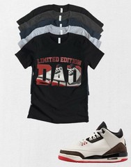 Shirt to match Jordan 3 OG Retro x Jordan 3 Limited Worlds Best Dad Matching Tee