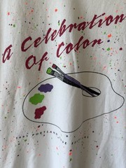VINTAGE 1991 Portland Rose Festival A Celebration Of Color Graphic Art T-Shirt
