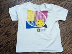 Vintage 1996 The Eddleman USTA Tennis T SHIRT (Large) 21×26 Birmingham Alabama