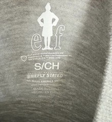 ELF Christmas Need Hugs Shirt Size Mens Small Gray