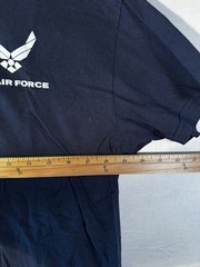 U.S. Air Force T-Shirt Official Logo Military Mens Size Unknown Used