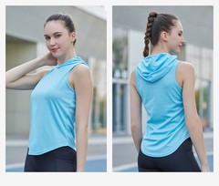 Quick Drying Vest For Men&Women Sweatshirt XL Sportswear Fitness Hooded T-Shirts