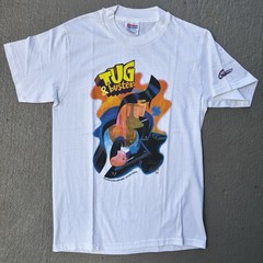 Vintage Tug And Buster Graphitti 1995 Comic Book Promo Shirt Small