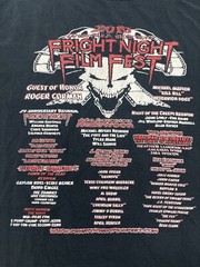 2010 Fright Night Horror Film Fest Black T Shirt (XL)