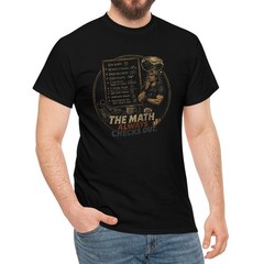 Vintage Ultrarunner Math Always Checks Out Funny Running T-Shirt
