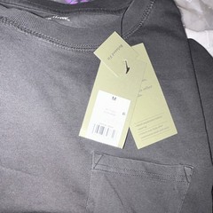 Goodfellow & Co Men’s Gray Crew Neck Short Sleeve Pocket Cotton T-Shirt M