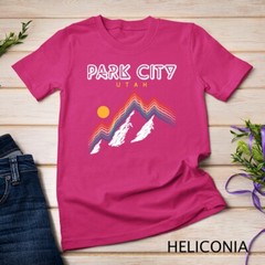 Park City Utah – USA hiking and climbing 1980s Retro Unisex T-shirt