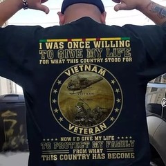 Protect My Family – Proud Vietnam Veteran T shirt Size S-5XL