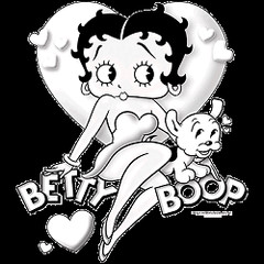 T-Shirt S to 2XL 3XL – BETTY BOOP – HEART – Solar Changing Fun Humor Adult