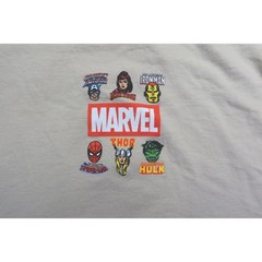 Marvel Comics Avengers Graphic T-Shirt Men’s 2XL Beige Sand Superhero Crew Neck
