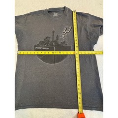 Port and Company San Antonio Spurs NBA T-Shirt Mens XL Gray Academy Spirit