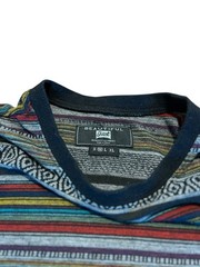 Beautiful Giant Aztec Vertical striped shirt men’s size Medium