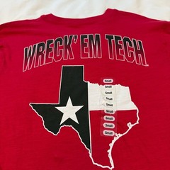 NWT Texas Tech t-shirt size small