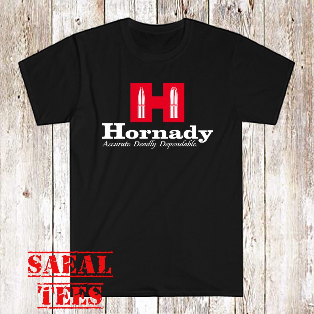 Hornady Firearms Guns Men’s Black Size S-5XL