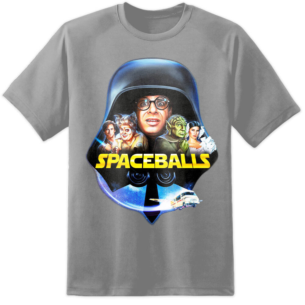 Spaceballs The Movie T Shirt Classic Retro Funny Star Wars Parody 80’s 90’s Mens