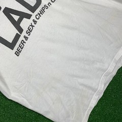 Vintage THE MACC LADS T-Shirt “Beer & Sex & Chips n Gravy” punk rock Band Tee XL