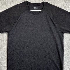 VRST T-Shirt Short Sleeve Tee Mens 2XL Black Gray Athletic Performance Crewneck