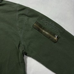 Kuhl Kommando Crew Shirt Men’s Medium Green Long Sleeve Wildfibre Organic Cotton