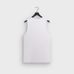 Kith Crest Ribbed Tank White khm035135-101 Men’s XXL Apparel New