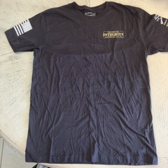 Grunt Style Men’s Black Short Sleeve T-Shirt- Honor Integrity Advocacy.
