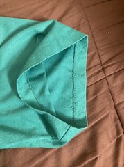 Vintage 909 Collection Mens Green Single Stitch Polo Shirt Size XL