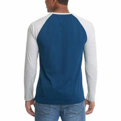 NWT Hurley Men’s Raglan Long Sleeve Tee, Light Weight
