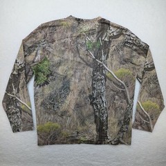 Magellan Outdoors Mens 2XL Camo Long Sleeve Stretch Synthetic Hunt Gear Shirt RI