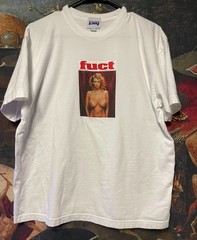 FUCT x RICHARDSON Jenna Jameson Tee 2019 SSDD White Shirt RARE Authentic