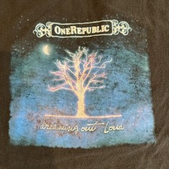 One Republic Dreaming out Loud T Shirt Sz 2XL Hanes tag Well Worn Faded Vintage