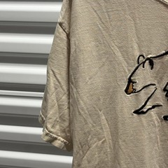 Unbranded Men’s Cream and Tan T-shirt