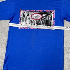 VTG Six Flags Over Texas FLASHBACK Rollercoaster Single Stitch T-Shirt Size L