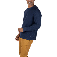 Tailor Vintage Airotec Performance Stretch Waffle Long Sleeve Crew Tee