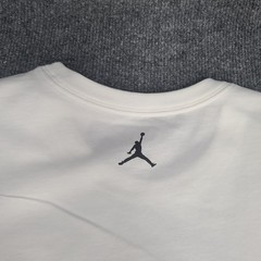 Jordan Shirt Mens Large White Basketball Flight Graphic Jumpman Nike Air Tee