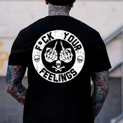 Your Feelings Skull Tee – Bold Statement Graphic T-shirt