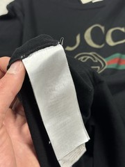 Gucci Belt Logo T-Shirt Big Logo Size S