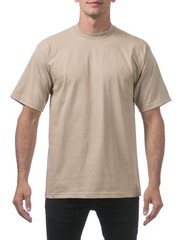 PROCLUB MENS HEAVYWEIGHT SHORT SLEEVE T SHIRTS PRO CLUB CASUAL COTTON TEE SHIRT