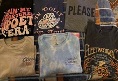 Graphic T-Shirts (6) Variety Of Sizes (Preowned)