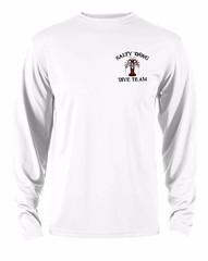 Microfiber Long Sleeve Fishing Diving Spearfish Shirt UPF SPF Sun Shirt